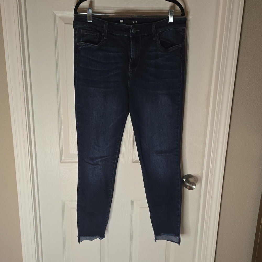 Kut from the Kloth Dark Wash Skinny Jeans